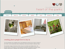 Tablet Screenshot of heartoftheparks.co.uk